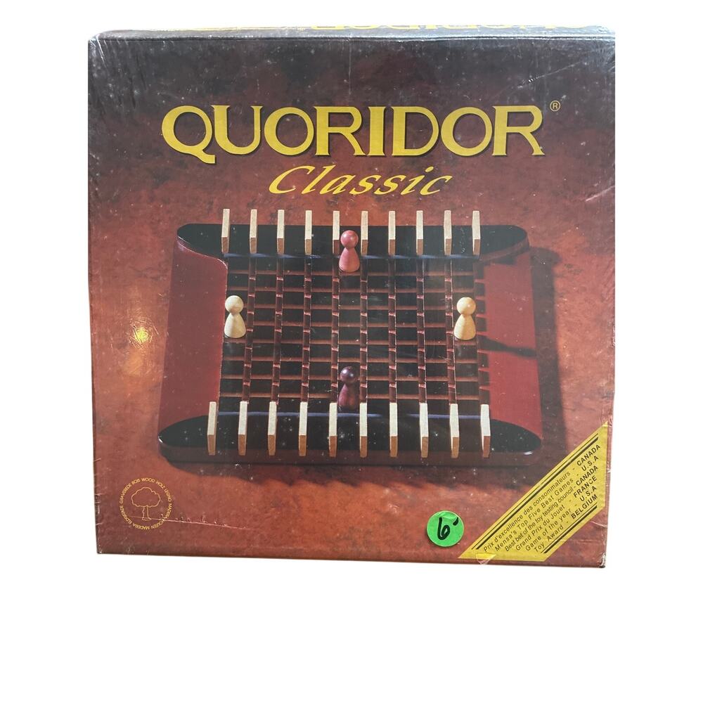 Quoridor Classic Gigamic Wooden Strategy Board Game NEW Factory Sealed